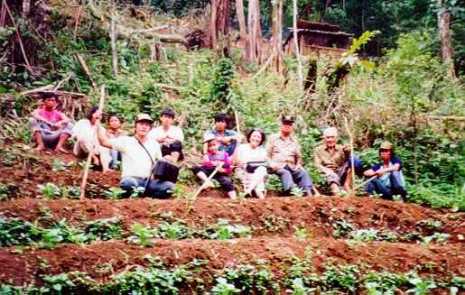 Pemandangan indah arah Tomohon