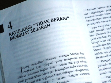 Kritik pada Sam Ratulangie di Makasar 1945