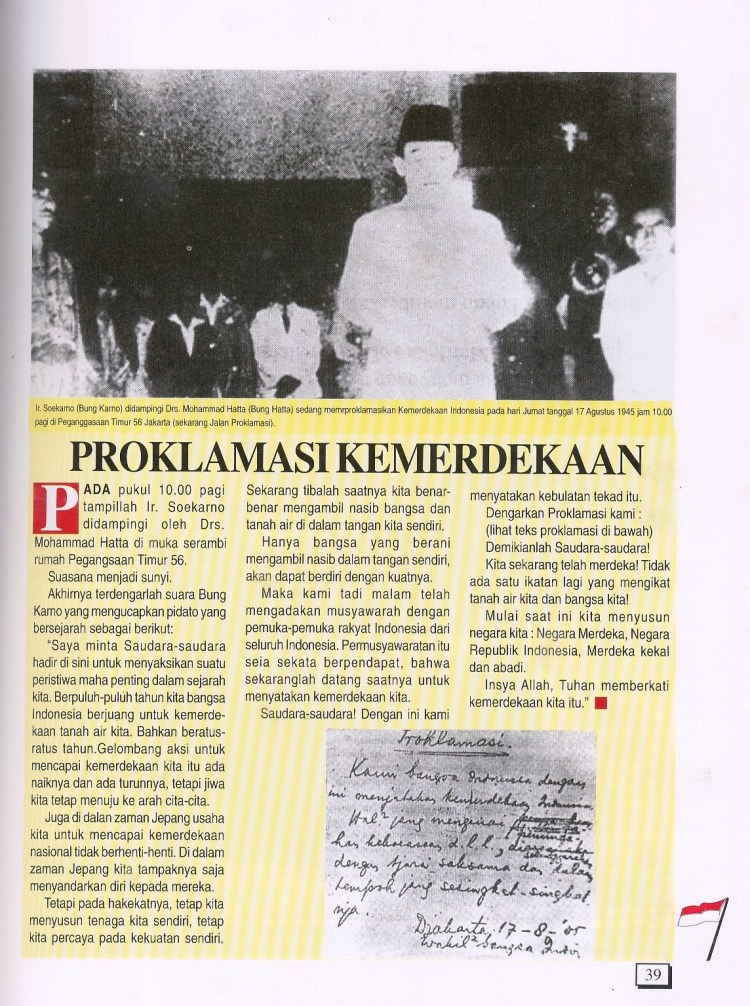 Proklamasi Kemerdekaan